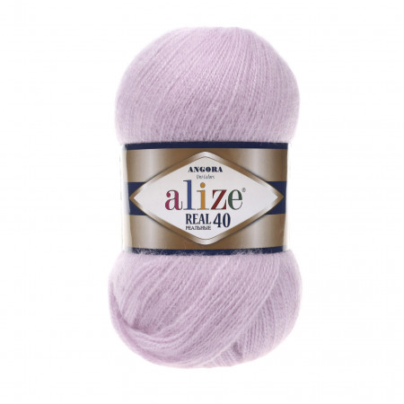 Farbe 27 lavendel - Alize Real 40 Uni 100g