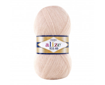 Farbe 404 champagne - Alize Real 40 Uni 100g