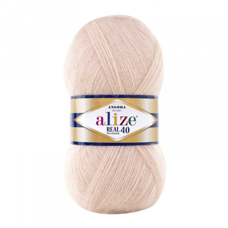 Farbe 404 champagne - Alize Real 40 Uni 100g