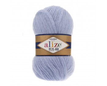 Farbe 40 blue - Alize Real 40 Uni 100g