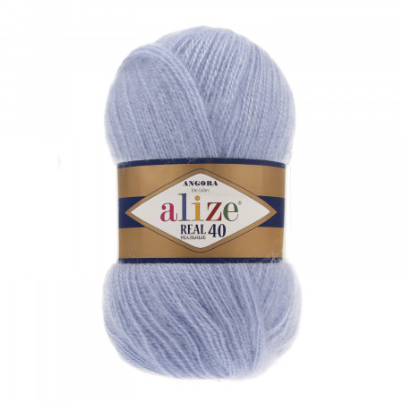 Farbe 40 blue - Alize Real 40 Uni 100g