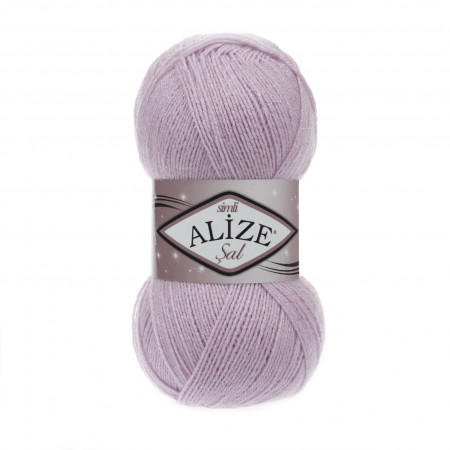 Farbe 27 flieder - ALIZE Sal Sim mit Glitzer 100g