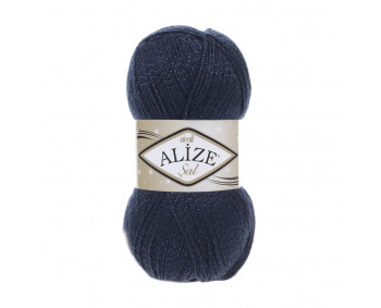 Farbe 58 navy - ALIZE Sal Sim mit Glitzer 100g