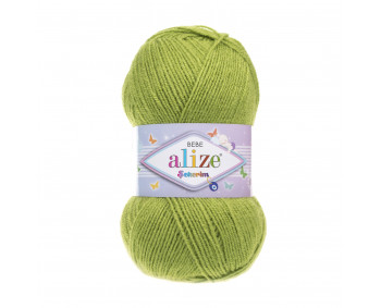 Farbe 117 grün - ALIZE Sekerim Baby Uni 100g