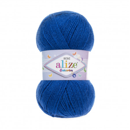 Farbe 141 royal - ALIZE Sekerim Baby Uni 100g