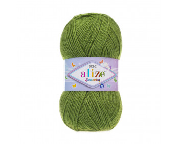 Farbe 210 grün - ALIZE Sekerim Baby Uni 100g