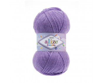 Farbe 247 violett - ALIZE Sekerim Baby Uni 100g