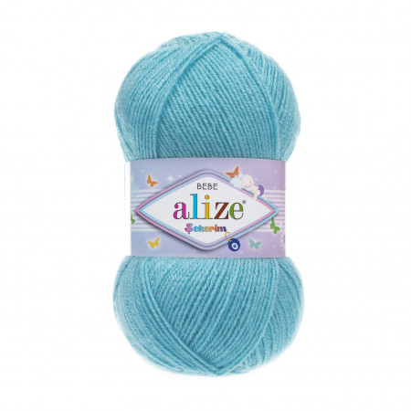 Farbe 287 türkis - ALIZE Sekerim Baby Uni 100g