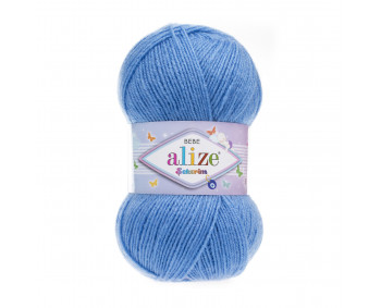 Farbe 289 blau - ALIZE Sekerim Baby Uni 100g