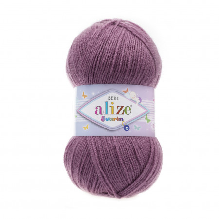 Farbe 28 rose - ALIZE Sekerim Baby Uni 100g