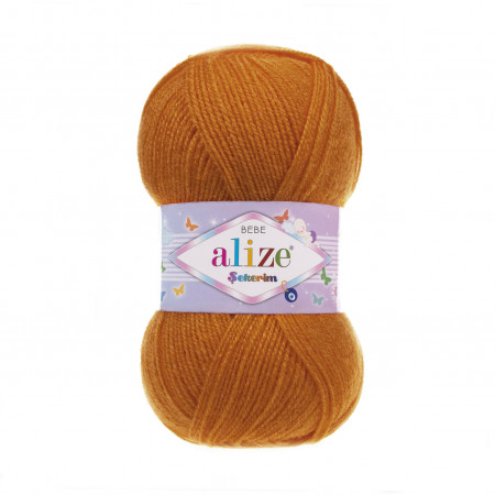 Farbe 37 orange - ALIZE Sekerim Baby Uni 100g