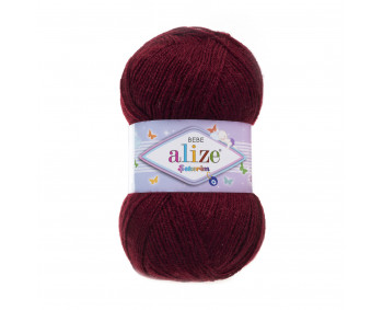 Farbe 57 bordo - ALIZE Sekerim Baby Uni 100g