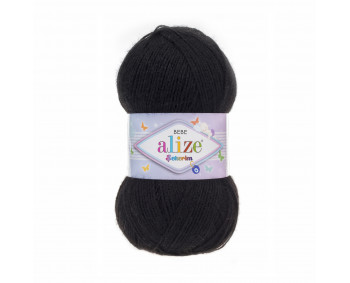 Farbe 60 schwarz - ALIZE Sekerim Baby Uni 100g