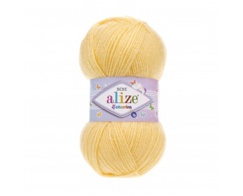 Farbe 187 helles gelb - ALIZE Sekerim Baby Uni 100g