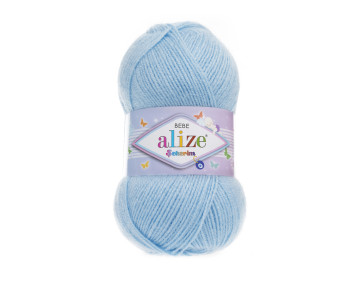 Farbe 40 blau - ALIZE Sekerim Baby Uni 100g
