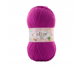 Farbe 130 fuchsia - ALIZE Sekerim Baby Uni 100g