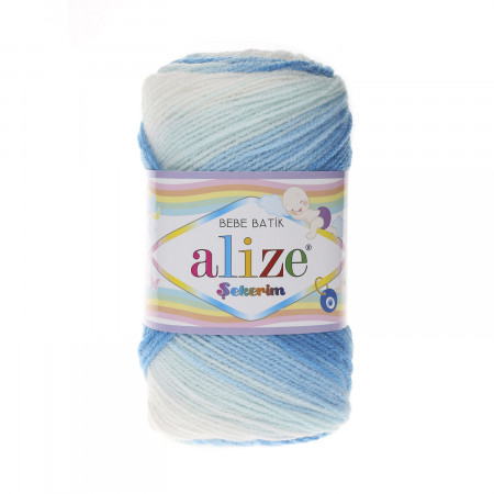 Farbe 2130 - ALIZE Sekerim Baby Batik 100g