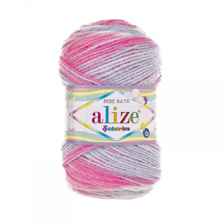 Farbe 7253 - ALIZE Sekerim Baby Batik 100g