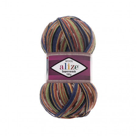Farbe 2701 - Alize Superwash100 Sockenwolle 100g
