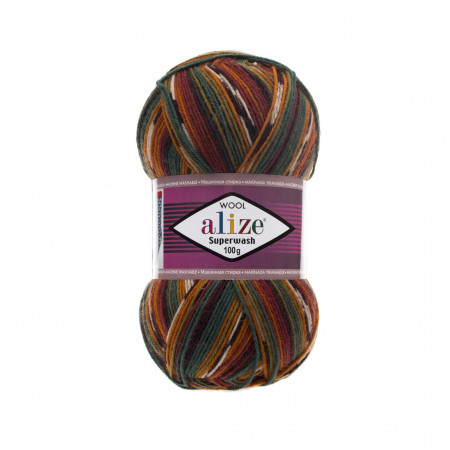 Farbe 4447 - Alize Superwash100 Sockenwolle 100g