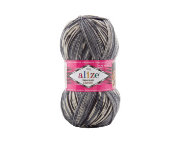 !Farbe 8064 - Alize Superwash100 Sockenwolle 100g