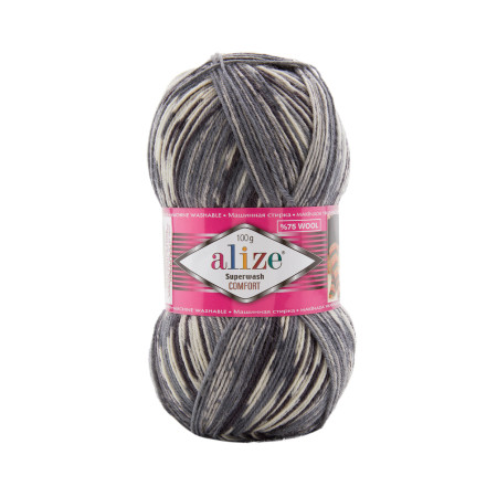 !Farbe 8064 - Alize Superwash100 Sockenwolle 100g