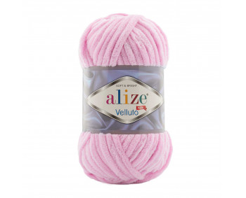 Farbe 31 babyrosa - Alize Velluto 100g - Chenille Garn
