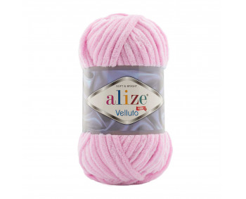 Farbe 31 babyrosa - Alize Velluto 100g - Chenille Garn