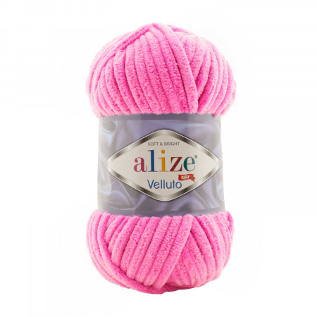 Farbe 121 candy pink - Alize Velluto 100g - Chenille Garn