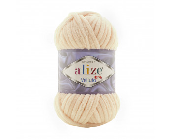 Farbe 310 honey - Alize Velluto 100g - Chenille Garn