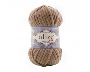 Farbe 329 tabakbraun - Alize Velluto 100g - Chenille Garn