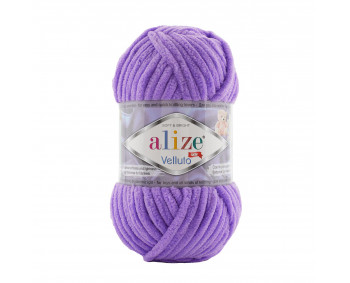 Farbe 43 lila - Alize Velluto 100g - Chenille Garn