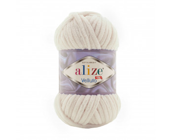 Farbe 599 natur - Alize Velluto 100g - Chenille Garn