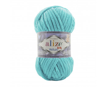 Farbe 490 jade - Alize Velluto 100g - Chenille Garn