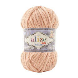 Farbe 866 powder - Alize Velluto 100g - Chenille Garn
