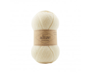 Farbe 01 creme - Alize Wooltime 100g