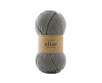 Farbe 21 grau melange - Alize Wooltime 100g