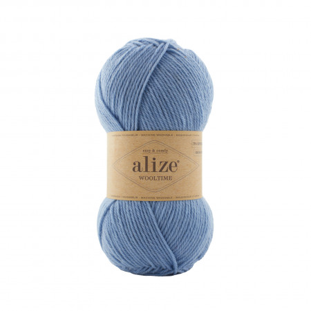 Farbe 432 blau - Alize Wooltime 100g