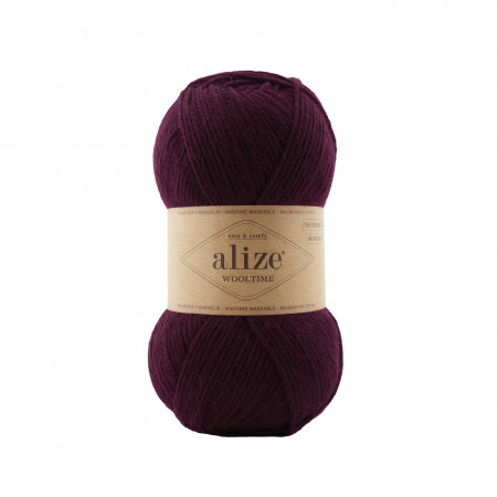 Farbe 578 bordo - Alize Wooltime 100g