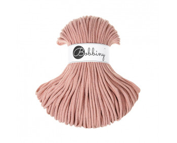 Bobbiny Flechtkordel Premium 5mm - 100m - ca.500g - Farbe Blush