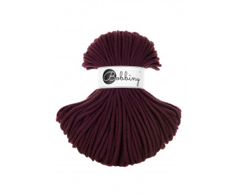 Bobbiny Flechtkordel Premium 5mm - 100m - ca.500g - Farbe Burgundy