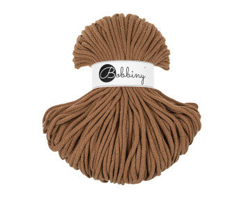 Bobbiny Flechtkordel Premium 5mm - 100m - ca.500g - Farbe Caramel