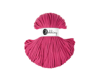 Bobbiny Flechtkordel Premium 5mm - 100m - ca.500g - Farbe Dopamine Pink