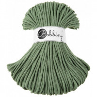 Bobbiny Flechtkordel Premium 5mm - 100m - ca.500g - Farbe Eucalyptus Green