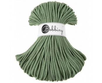 Bobbiny Flechtkordel Premium 5mm - 100m - ca.500g - Farbe Eucalyptus Green