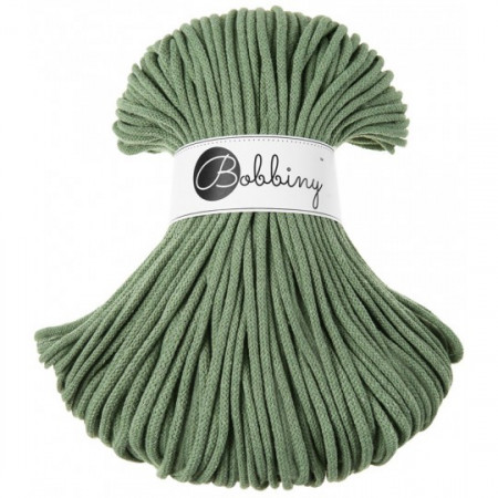 Bobbiny Flechtkordel Premium 5mm - 100m - ca.500g - Farbe Eucalyptus Green