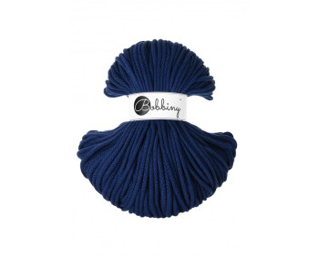 Bobbiny Flechtkordel Premium 5mm - 100m - ca.500g - Farbe Ink Blue