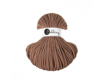Bobbiny Flechtkordel Premium 5mm - 100m - ca.500g - Farbe Mocha Mousse