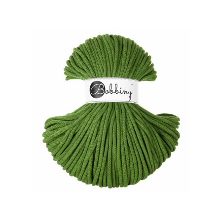 Bobbiny Flechtkordel Premium 5mm - 100m - ca.500g - Farbe Moss Green
