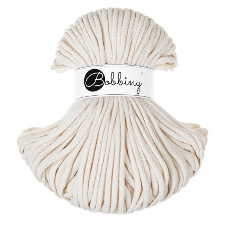 Bobbiny Flechtkordel Premium 5mm - 100m - ca.500g - Farbe Natural